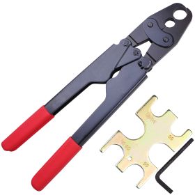 2in1 1/2 + 3/4 Pex Crimper Red