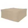 Direct Wicker Square Durable and Water Resistant Outdoor Furniture Cover, 91x91x28 in