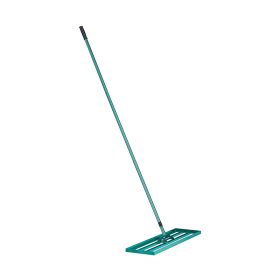 Outdoor Lawn Leveling Rake for Garden & Golf Lawn & Farm (Color: Green A)